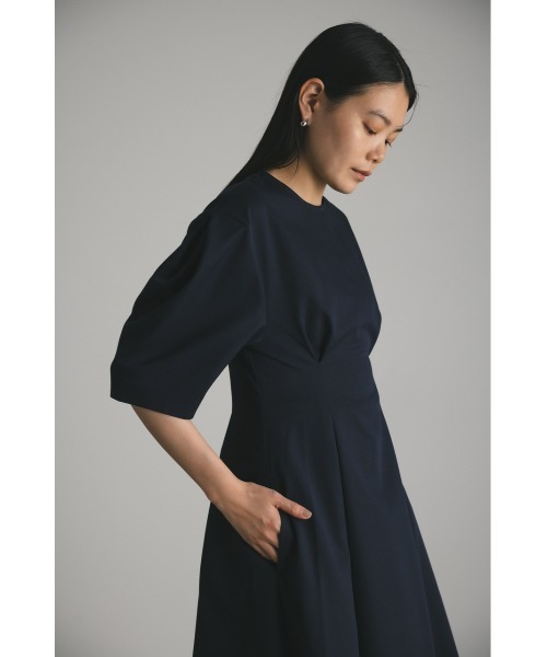 「STYLEMIXER」 7分袖ワンピース SMALL ダークネイビー レディース_画像5