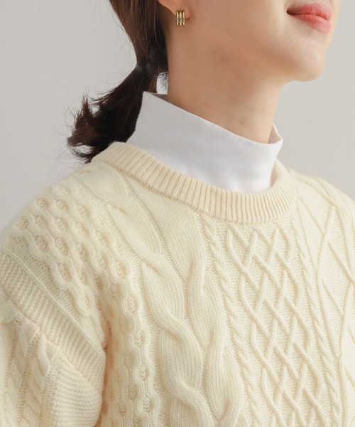 「URBAN RESEARCH DOORS」 長袖カットソー MEDIUM チャコールグレー レディース