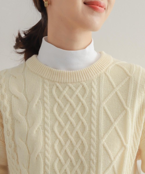 「URBAN RESEARCH DOORS」 長袖カットソー MEDIUM チャコールグレー レディース