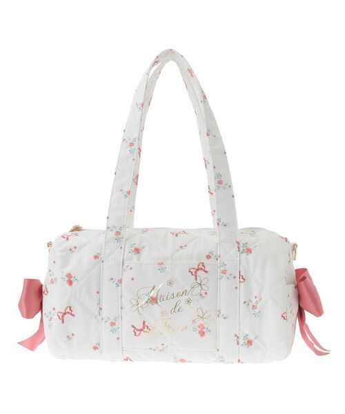 Maison de FLEUR（メゾンドフルール） ボストンバッグ フラワーリボン