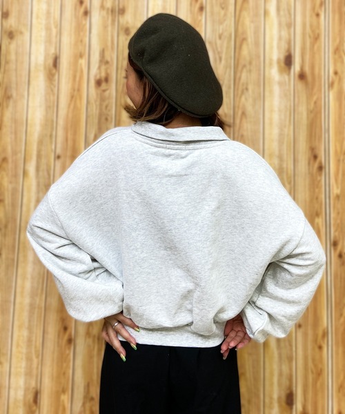 「LOVE BOAT」 スウェットカットソー L グリーン レディース_画像7