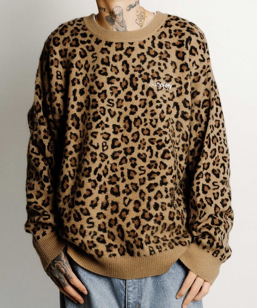 Subciety（サブサエティ） セーター ニット Patterned knit メンズ