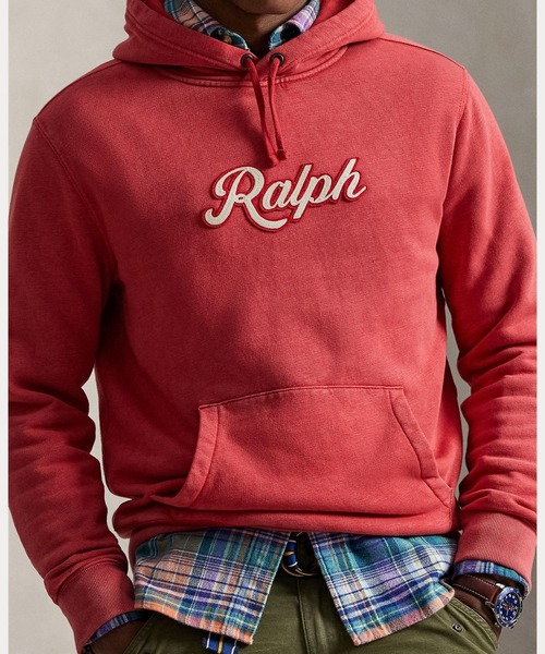 美品★ポロラルフローレン　グラフィックフーディー　パーカー　M POLO RALPH LAUREN（ポロ・ラルフローレン） パーカー ループバック