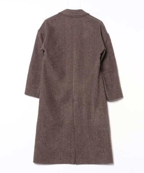 「rem closet」 チェスターコート SMALL ブラウン レディース_画像2