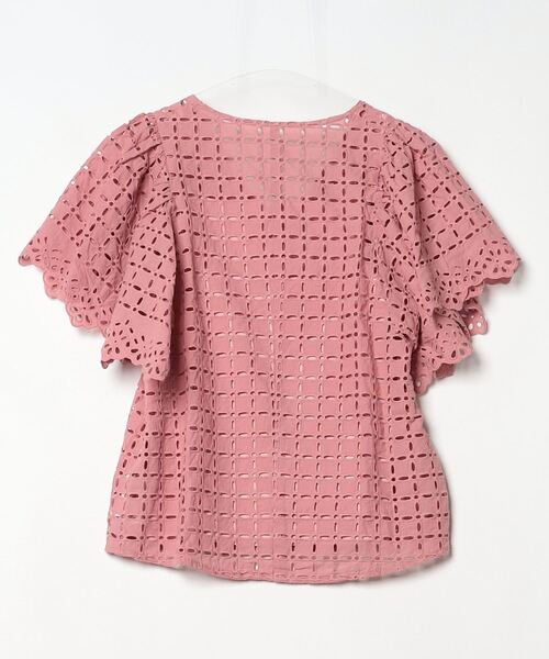 「The Virgnia」 半袖ブラウス - ピンク レディース_画像2