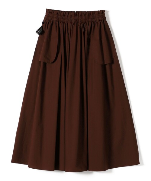 SHIPS（シップス） スカート 「手洗い可能」タイプライター チンツ