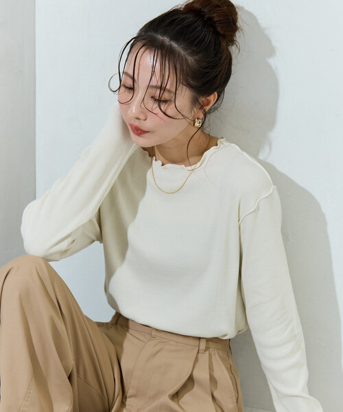 FREAK'S STORE tシャツ 限定展開 Ginger メロー ロング スリーブ