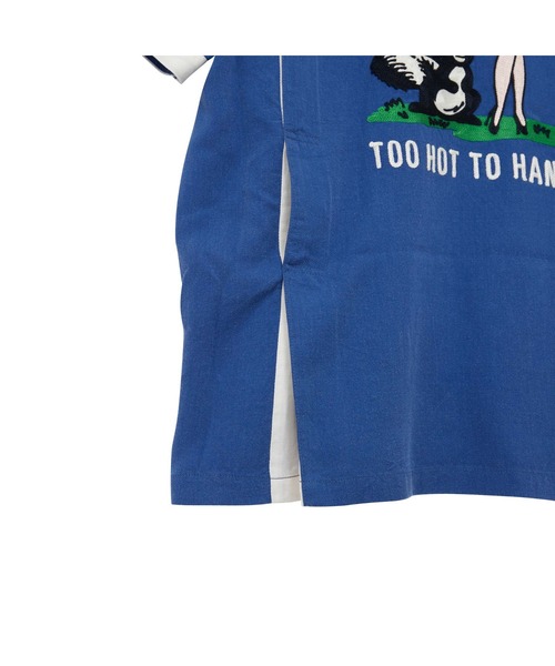 「HYSTERIC GLAMOUR」 半袖シャツ MEDIUM ブラック メンズの画像