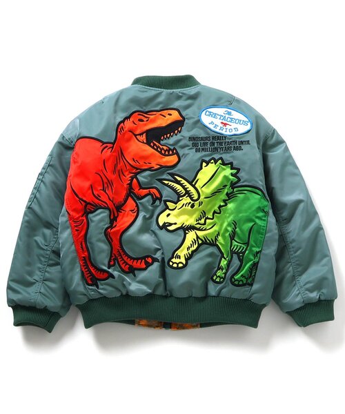 BREEZE（ブリーズ） ma1 ma-1 「2WAY」リバーシブルダイナソーMA-1