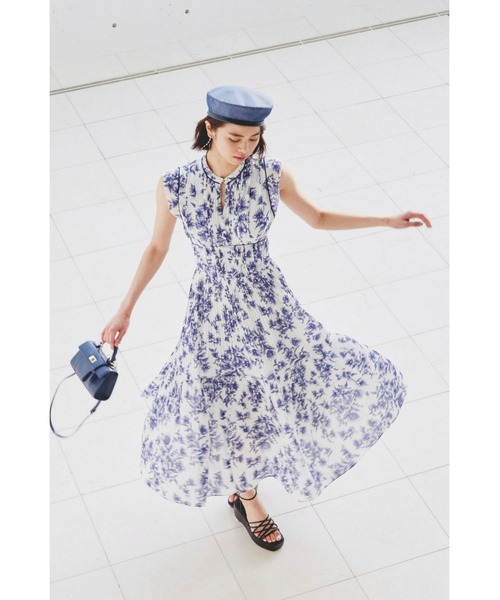 SNIDEL（スナイデル） ノースリーブワンピース 1 ブルー レディース