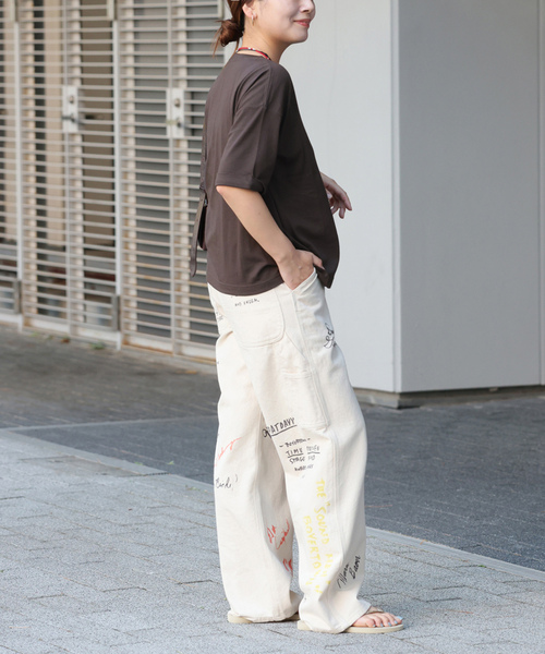 「JOURNAL STANDARD」 半袖Tシャツ FREE ホワイト レディース_画像8