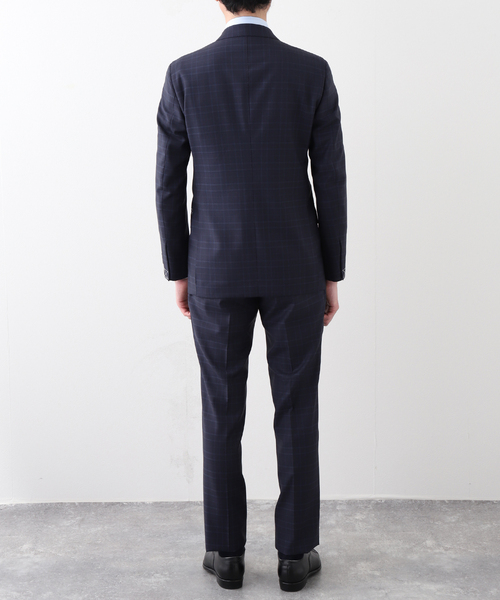 セレモニースーツ セットアップ D.OLIVER ダブルブレスト 6ボタン (DORMEUIL) メンズ レディースの画像