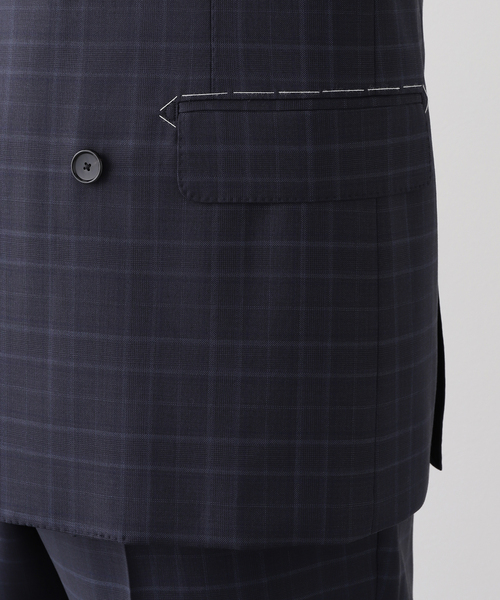 セレモニースーツ セットアップ D.OLIVER ダブルブレスト 6ボタン (DORMEUIL) メンズ レディースの画像