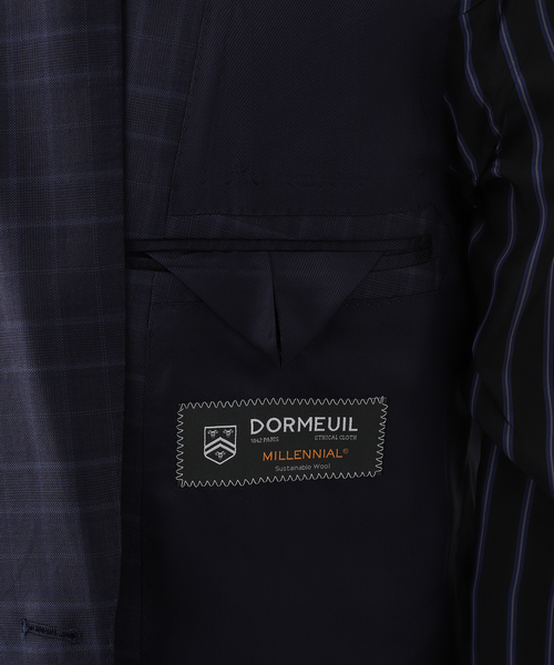 セレモニースーツ セットアップ D.OLIVER ダブルブレスト 6ボタン (DORMEUIL) メンズ レディースの画像