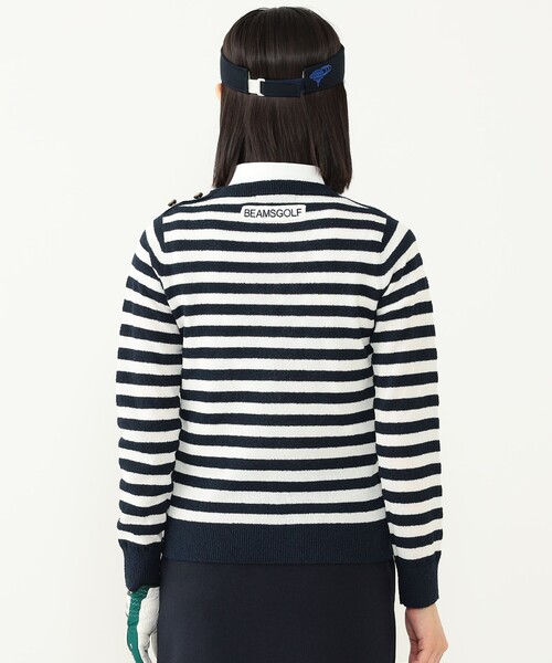 BEAMS GOLF（ビームス ゴルフ） 長袖ニット LARGE ブラウン系その他4
