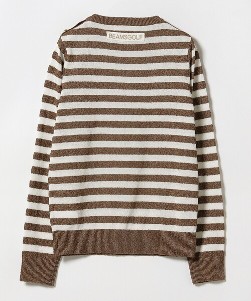 BEAMS GOLF（ビームス ゴルフ） 長袖ニット LARGE ブラウン系その他4