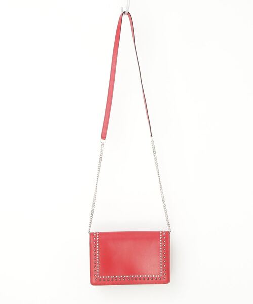 JIMMY CHOO（ジミーチュウ） ショルダーバッグ - レッド レディース