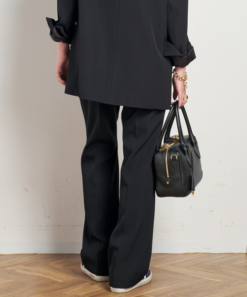 EVERYDAY I LIKE. スラックス パンツ *Essential フレアパンツ