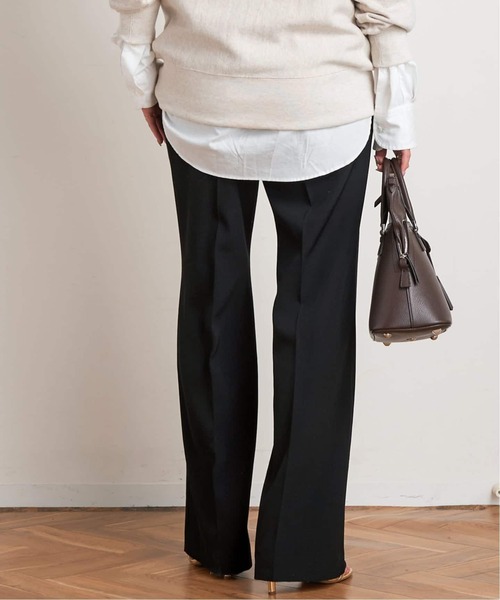 EVERYDAY I LIKE. スラックス パンツ *Essential フレアパンツ