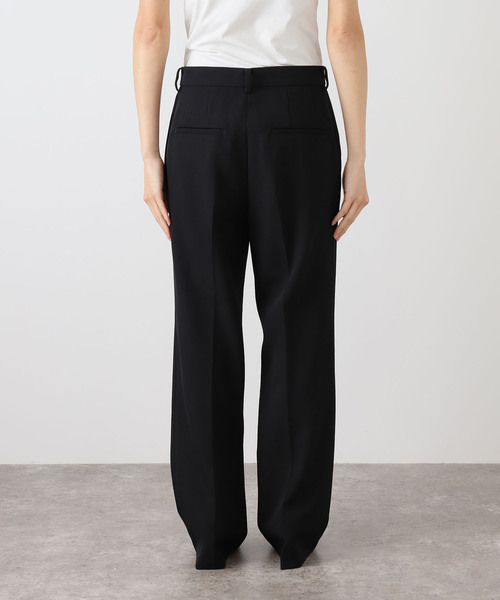【専用】MARNI フレア スラックス black NOWLE（ノウル） スラックス 「NOWLE」ルーズシルエット ハイウエスト