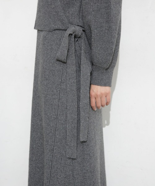 「CASA FLINE」 コンビワンピース FREE チャコール レディース_画像3