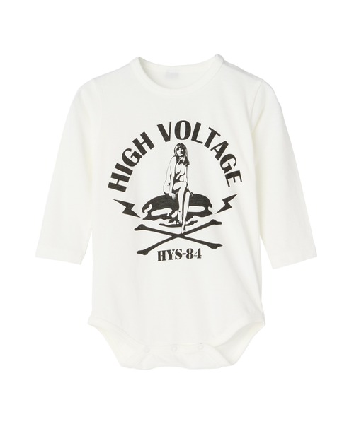 ベビー服 ロンパース HIGH VOLTAGE ロンパース