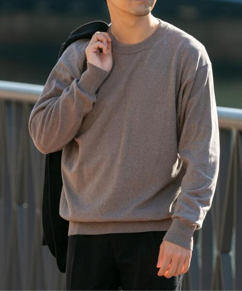 URBAN RESEARCH ROSSO MEN セーター ニット コットンカシミヤクルー
