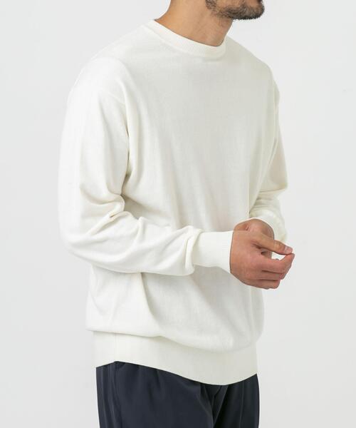 URBAN RESEARCH ROSSO MEN セーター ニット コットンカシミヤクルー