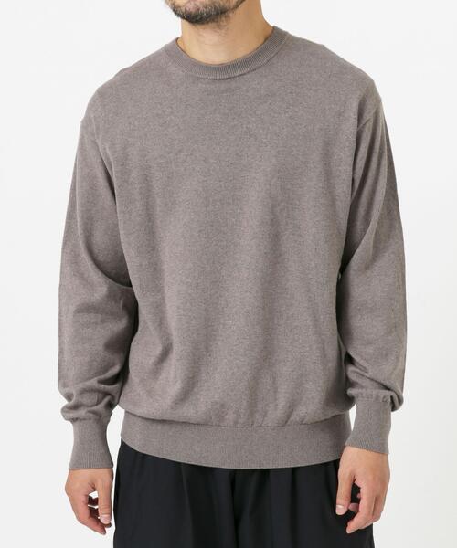 URBAN RESEARCH ROSSO MEN セーター ニット コットンカシミヤクルー