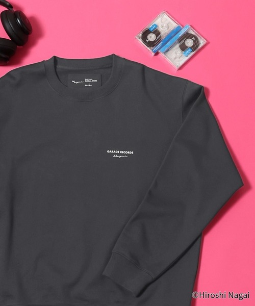 GLOBAL WORK（グローバルワーク） tシャツ 永井博コラボ/スウェット