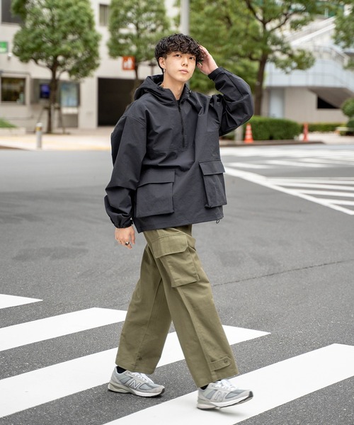 「ONCILY」 マウンテンパーカー LARGE ベージュ メンズ_画像2