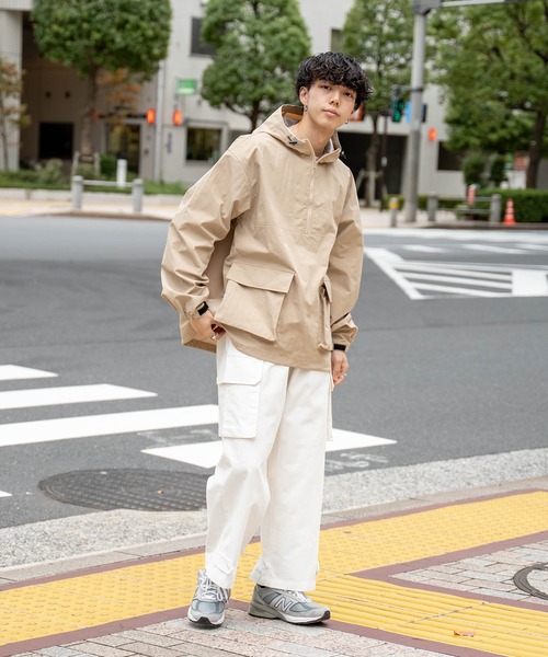 「ONCILY」 マウンテンパーカー LARGE ベージュ メンズ_画像5