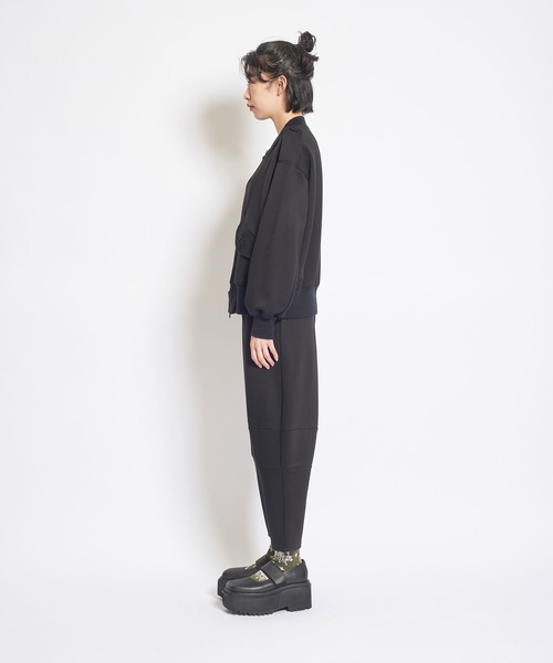 「gomme」 スウェットパンツ MEDIUM チャコールグレー レディース_画像5