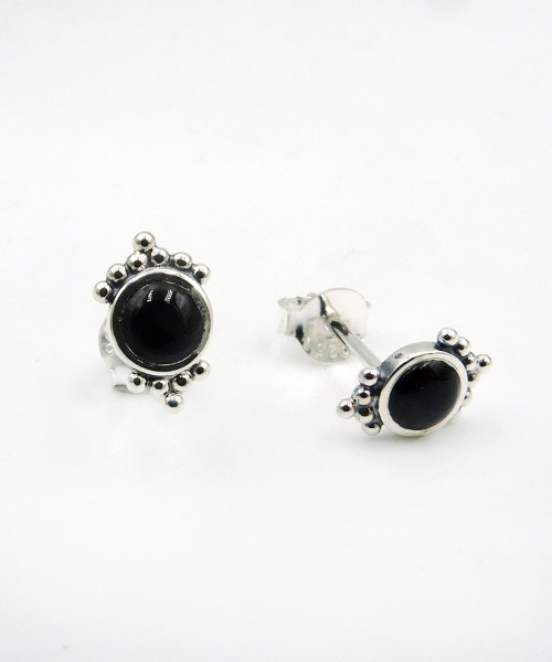TONE（トネ） ピアス オニキスピアスSV925(OG) レディース : ZOZOTOWN 