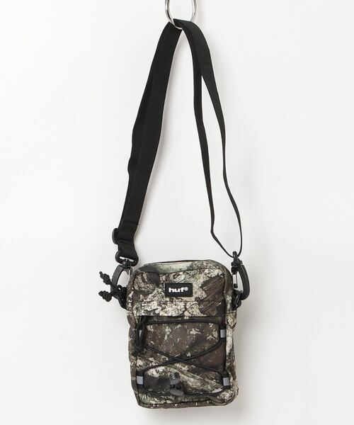 HUF（ハフ） ショルダーバッグ HUF REALTREE BOWERY SIDE BAG リアル