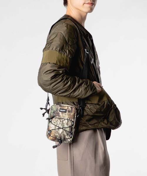新品未使用　Butter goods バター　ショルダーバッグ　リアルツリー HUF（ハフ） ショルダーバッグ HUF REALTREE BOWERY SIDE BAG リアル