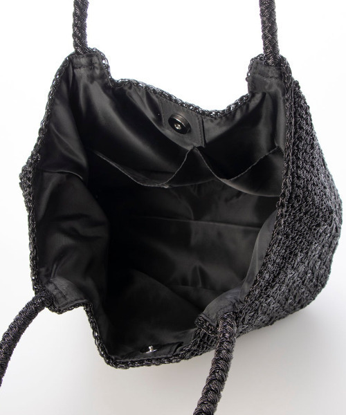 「cache cache」 トートバッグ FREE シルバー レディース_画像9