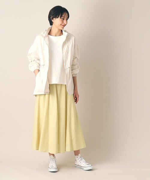 「Dessin」 ブルゾン 03 ダークグレー レディース_画像4