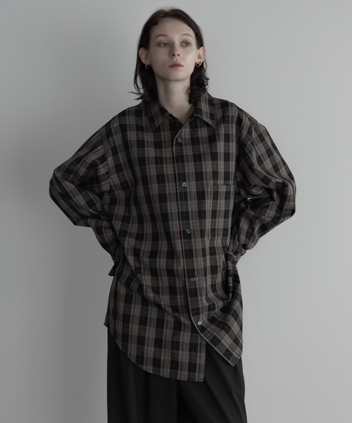 「remer」 長袖シャツ SMALL ブラック メンズ_画像2