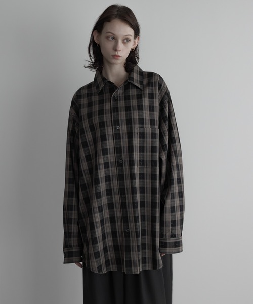 「remer」 長袖シャツ SMALL ブラック メンズ_画像4