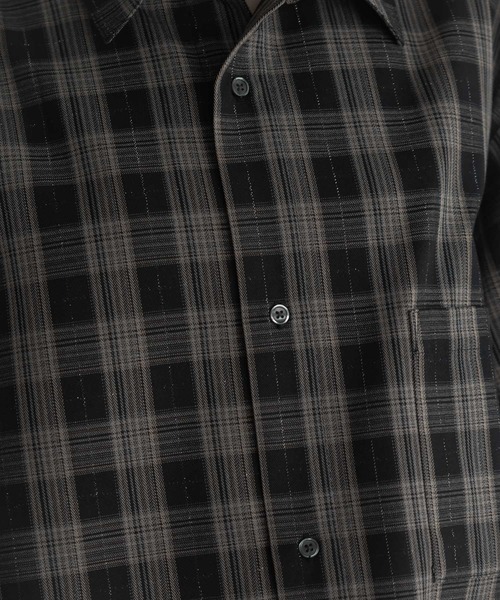 「remer」 長袖シャツ SMALL ブラック メンズ_画像6