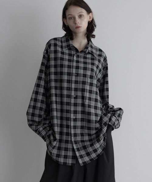 「remer」 長袖シャツ SMALL ブラック メンズ_画像7