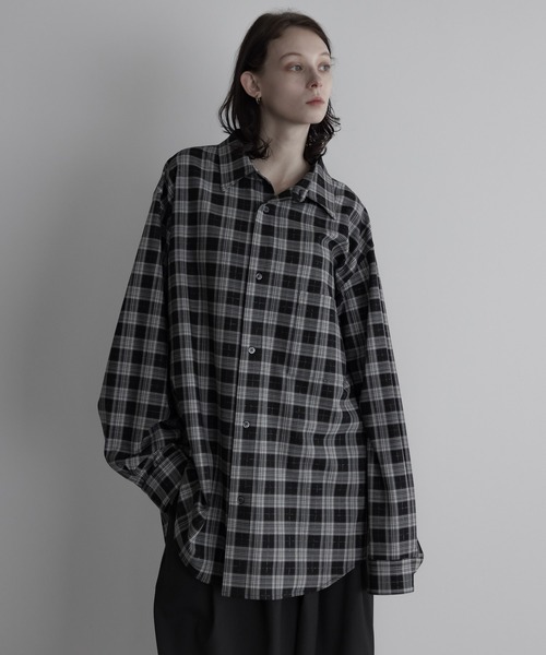 「remer」 長袖シャツ SMALL ブラック メンズ_画像9