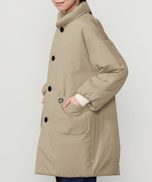 ORCIVAL（オーシバル） コート アウター | スタンドカラー中綿ロング