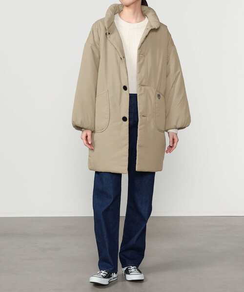 ORCIVAL（オーシバル） コート アウター | スタンドカラー中綿ロング