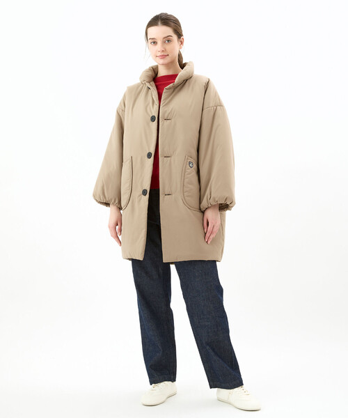 ORCIVAL（オーシバル） コート アウター | スタンドカラー中綿ロング