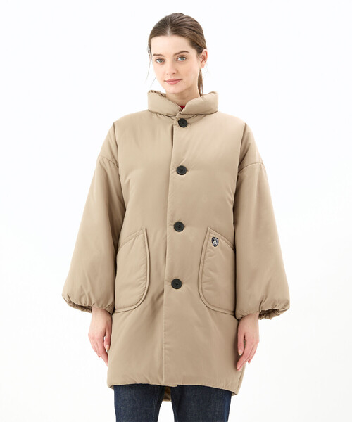 ORCIVAL（オーシバル） コート アウター | スタンドカラー中綿ロング