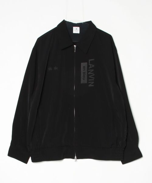 LANVIN en Bleu 「LANVIN Bleu」 ブルゾン FREE ブラック メンズ