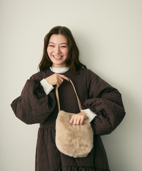 Lunea ショルダーバッグ バッグ ワンハンドルファーバッグ レディース