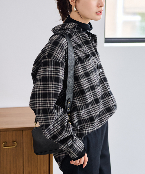 FRAMeWORK（フレームワーク） ブラウス シャツ ネルチェックシャツ